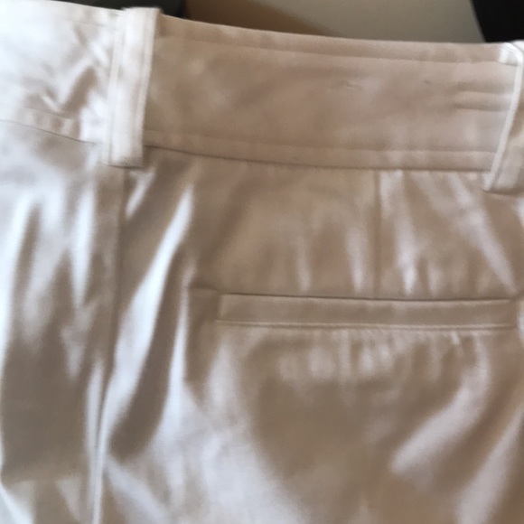 Chaps white preppy slacks NWT size 8 petite - Picture 6 of 7
